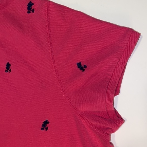 Disneyland women’s short sleeve shirt, size 2X pink with Mickey embroidered - Picture 10 of 10